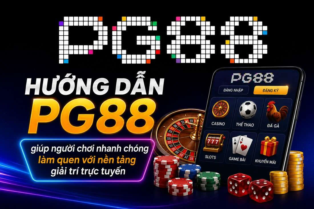 Hướng dẫn PG88 giúp người chơi nhanh chóng làm quen với nền tảng giải trí trực tuyến Hướng dẫn PG88 giúp người chơi nhanh chóng làm quen với nền tảng giải trí trực tuyến
