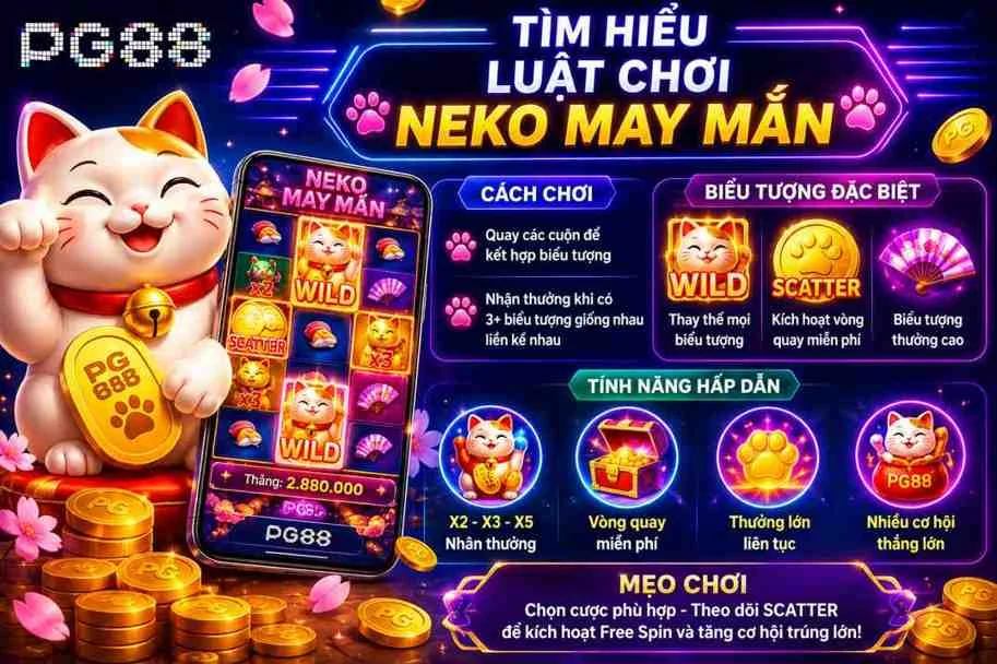 Tìm hiểu luật chơi cơ bản của Neko May Mắn Tìm hiểu luật chơi cơ bản của Neko May Mắn
