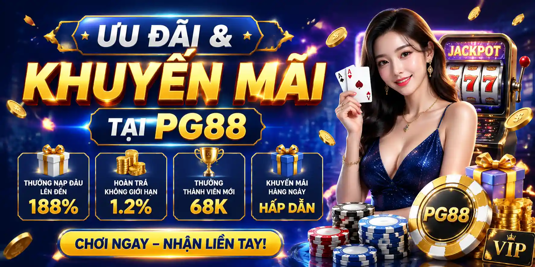 Ưu Đãi Và Khuyến Mãi Tại PG88 Ưu Đãi Và Khuyến Mãi Tại PG88